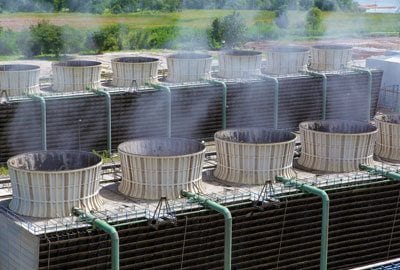 Stellar Water Treatment Product Manufacturing Services - Image of cooling towers